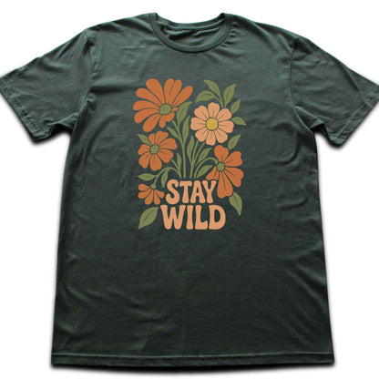 Stay Wild Flowers T-shirt
