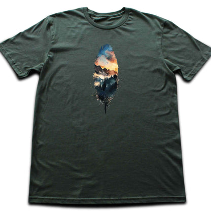 Feather Landscape T-shirt