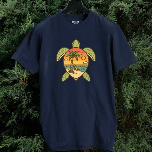 Turtle Beach Landscape T-shirt