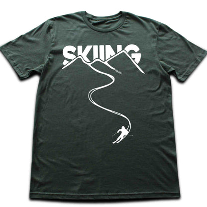 Skiing Path T-shirt