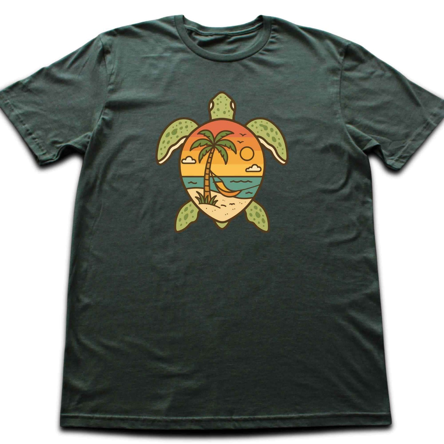 Turtle Beach Landscape T-shirt