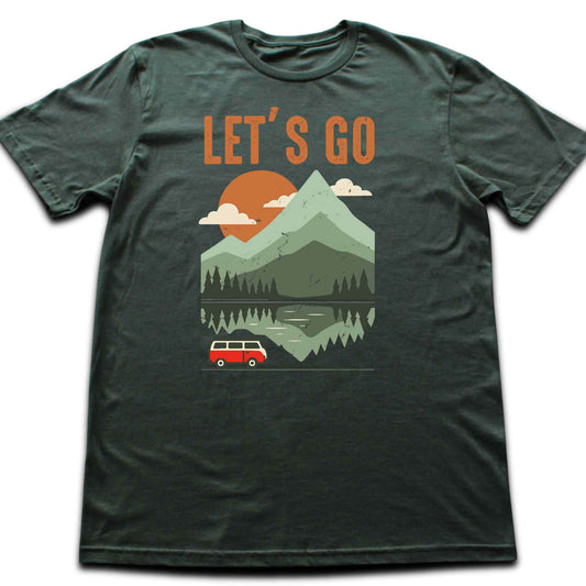 Let's Go Van Landscape T-shirt