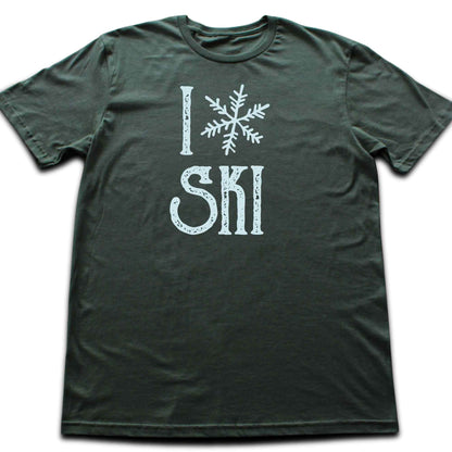 I love Ski T-shirt