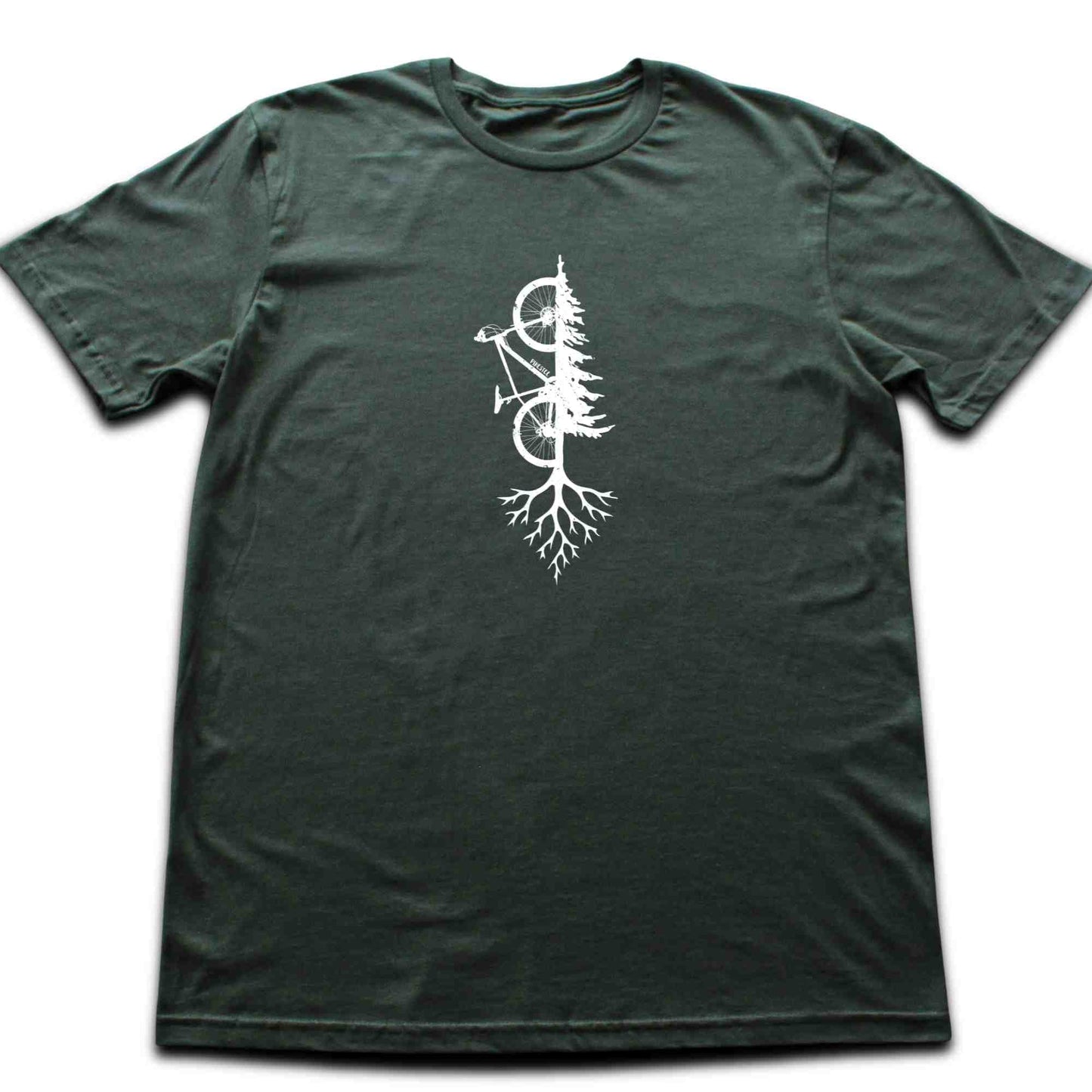Mountain Bike and Tree T-shirt