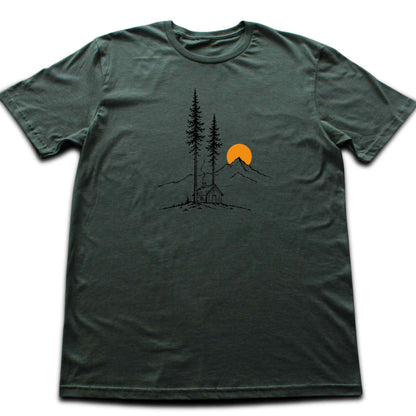Cabin Mountain Best Spot T-shirt