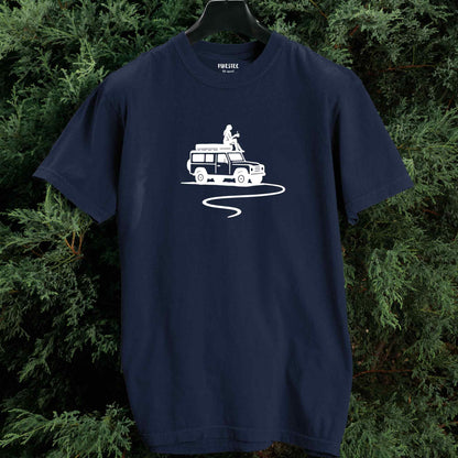 Jeep And Coffee T-shirt