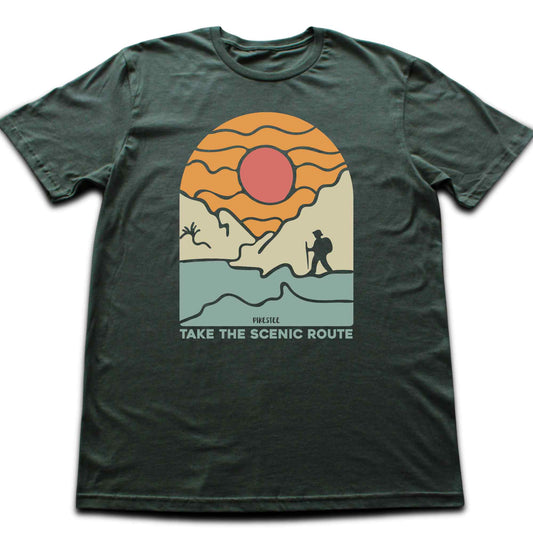 Take The Scenic Route Sun T-shirt