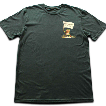 Keep Nature Wild, Frog T-shirt