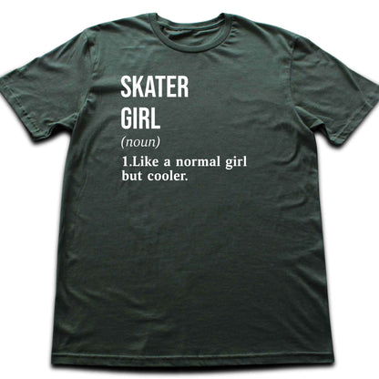 Skater Girl Definition T-shirt