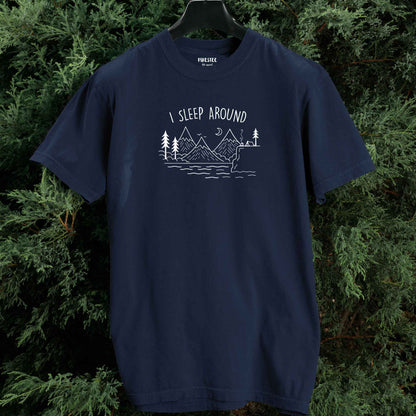 I Sleep Around Nature T-shirt