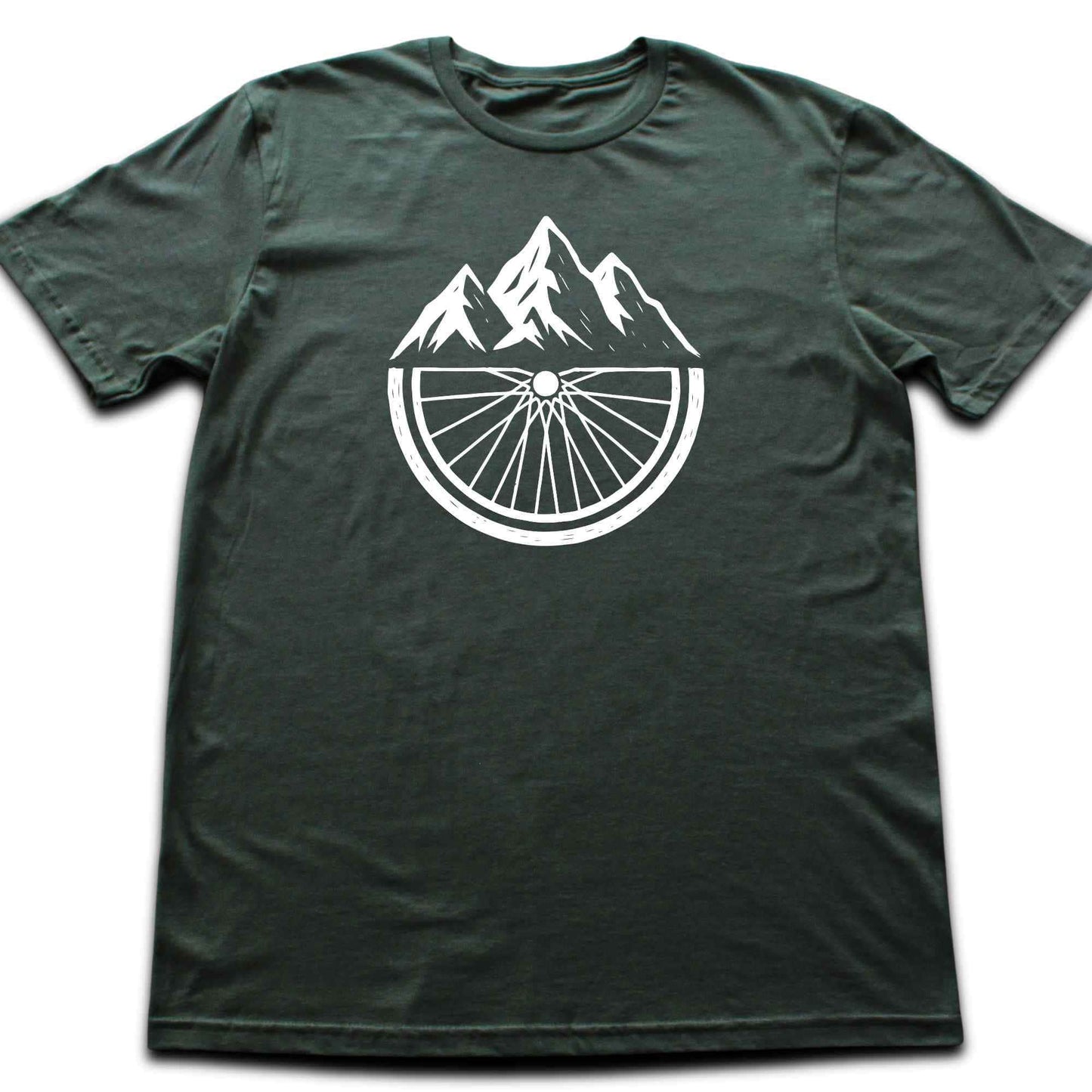 Mountain Wheel Bike  T-shirt