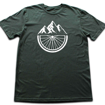Mountain Wheel Bike  T-shirt