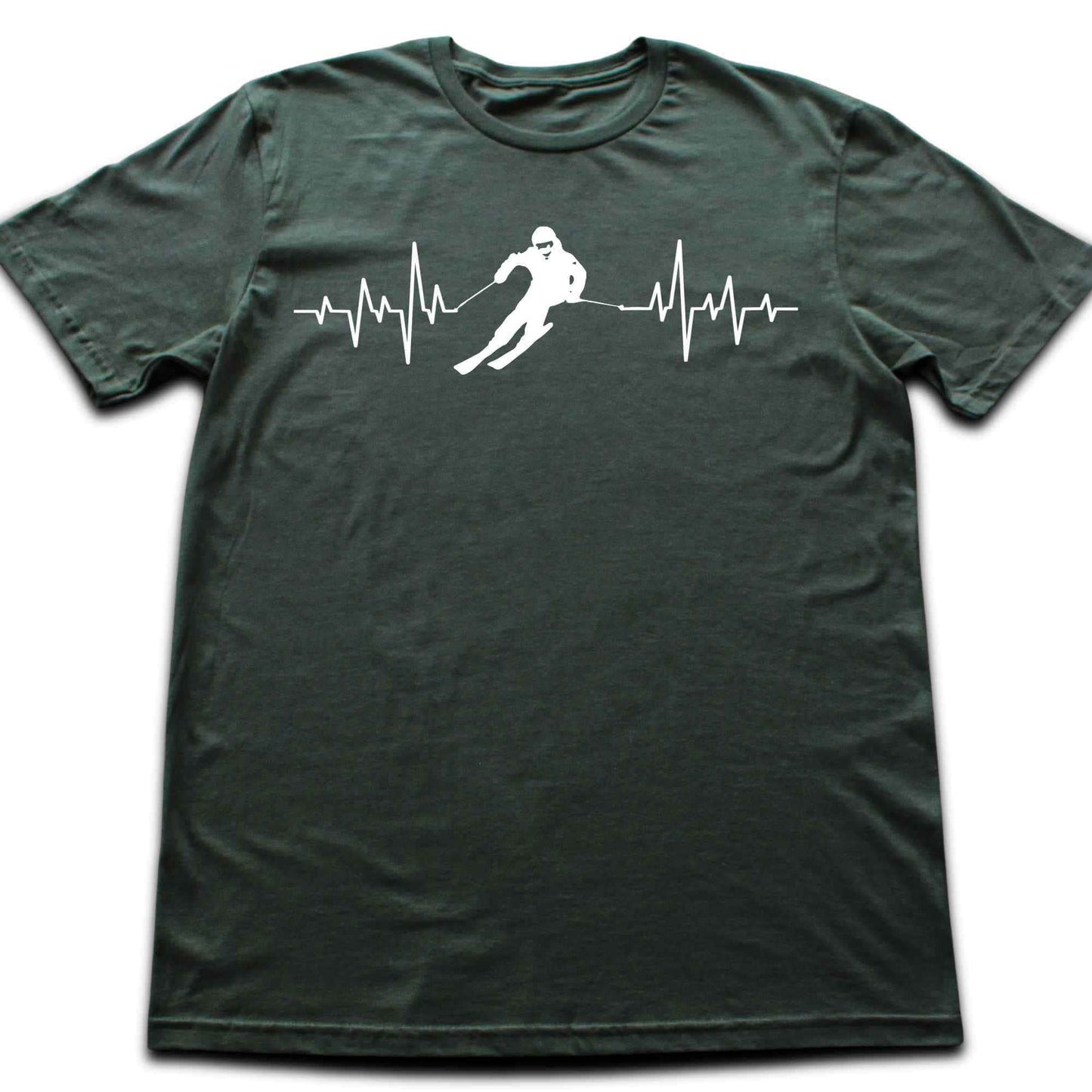 Heart Beat Skier T-shirt