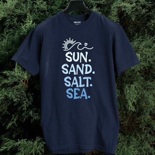 Sun, Sand, Salt, Sea T-shirt