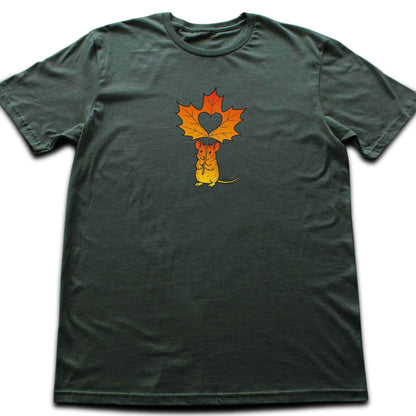 Mouse Heart Leave T-shirt