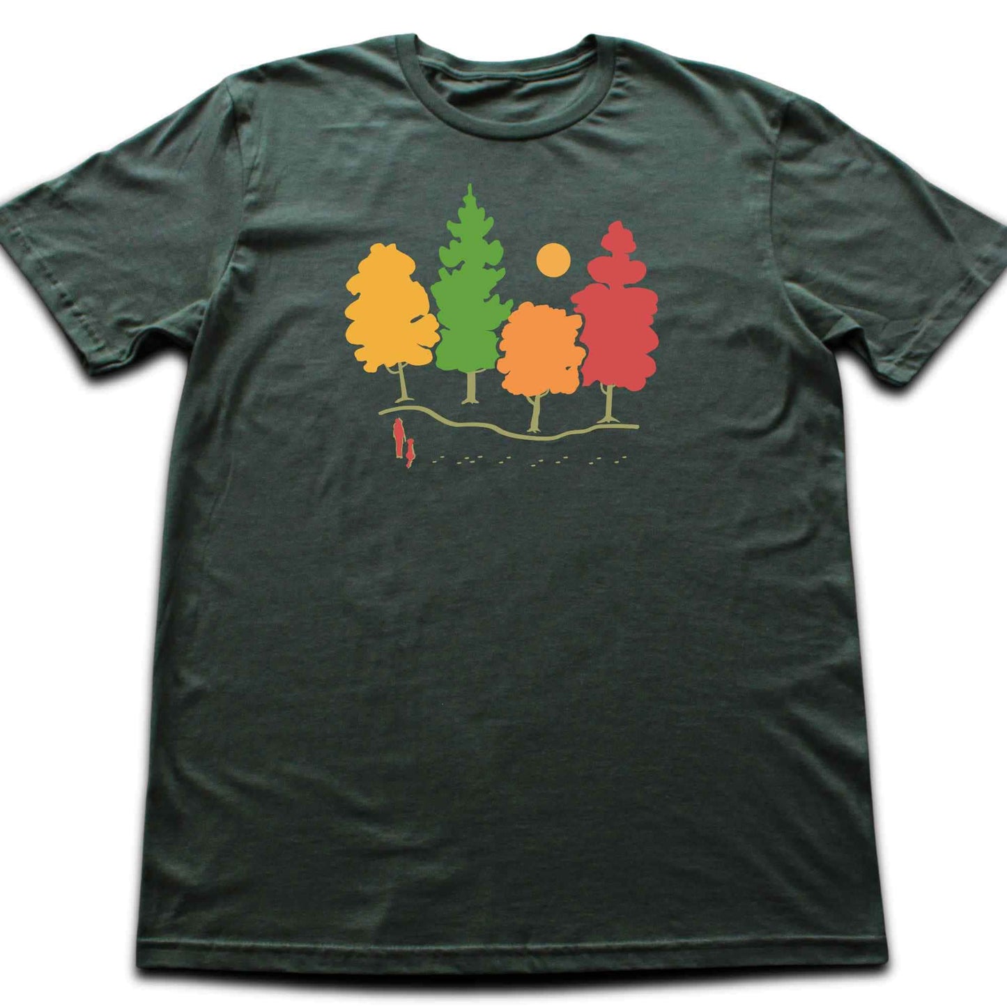 Autumn Landscape Graphic T-shirt