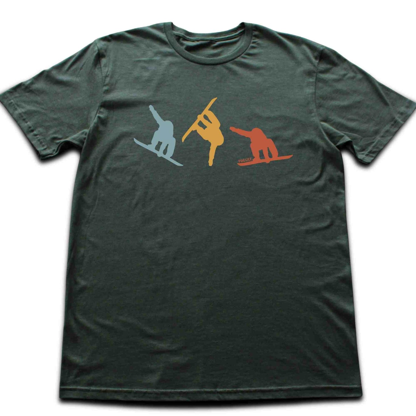 3 Snowboarder Colors T-shirt