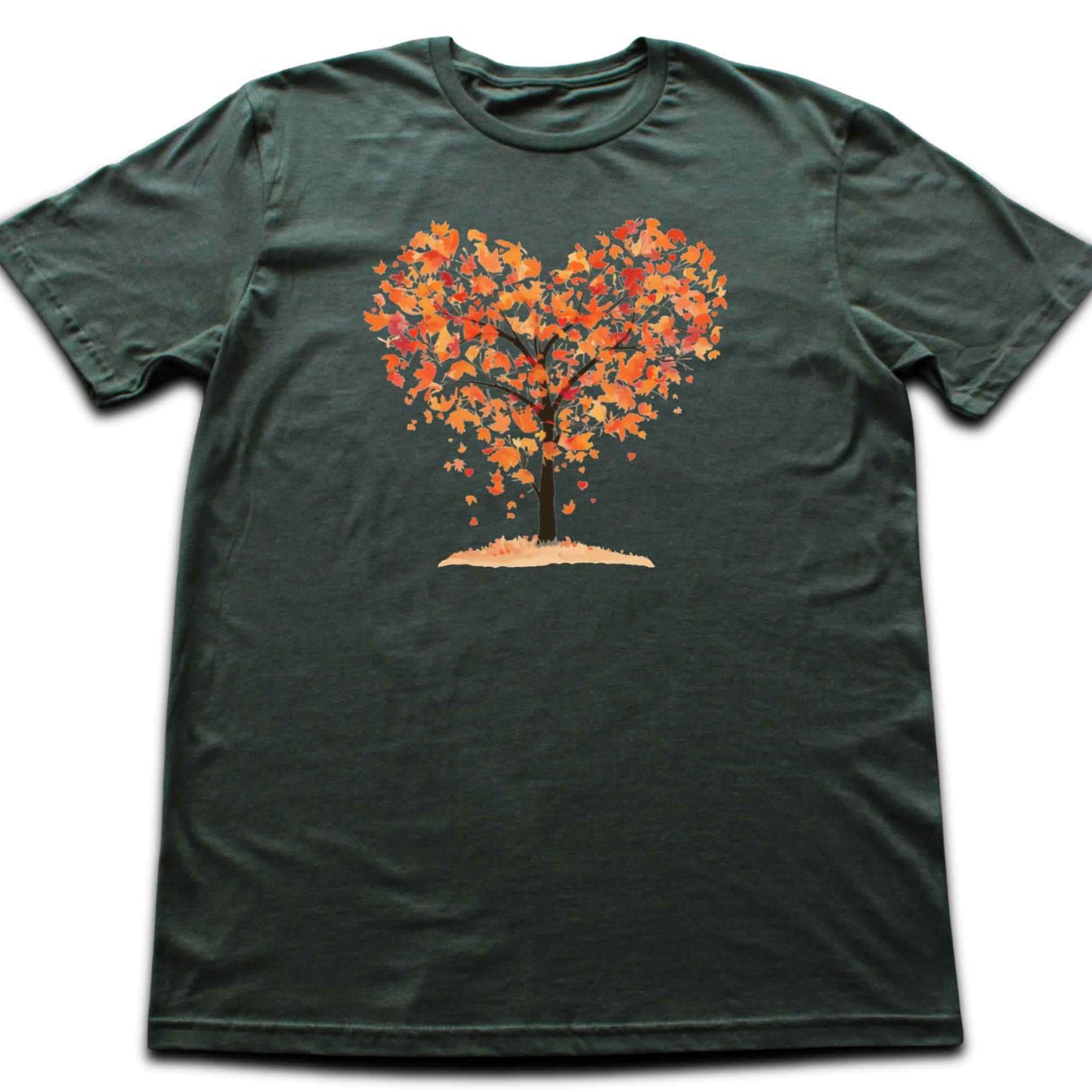 Autumn Tree Heart T-shirt