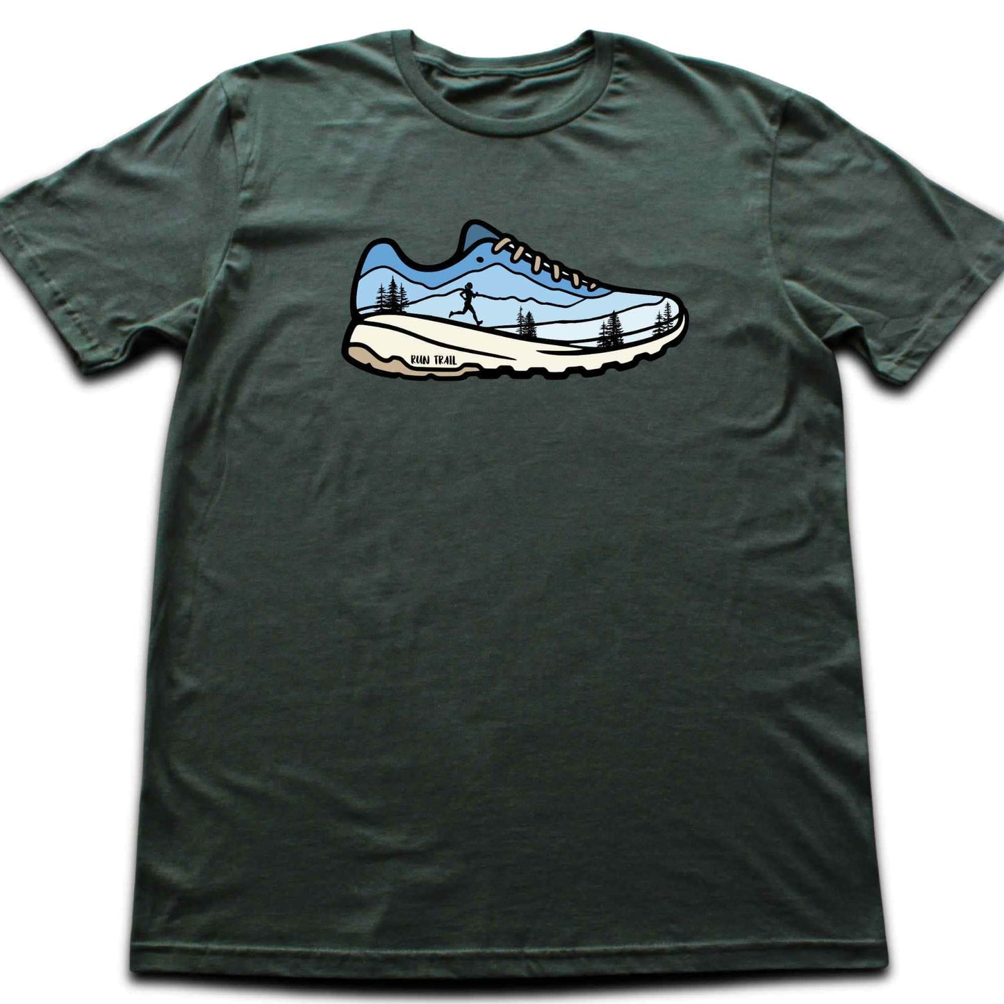 Trail Run Shoe T-shirt
