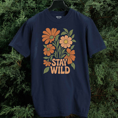 Stay Wild Flowers T-shirt