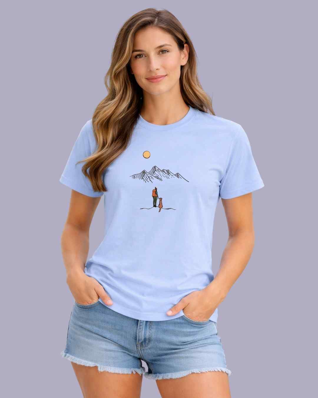 Hike With The Dog T-shirt – Pikestee