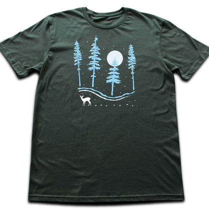Deer in the Snow T-shirt