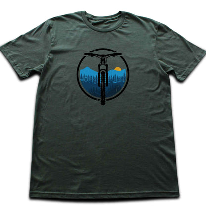 MTB Wheel Mountain T-shirt