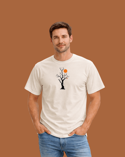Old Tree And Sun T-shirt
