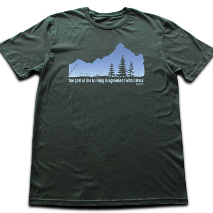 The Goal Of Life Quote T-shirt
