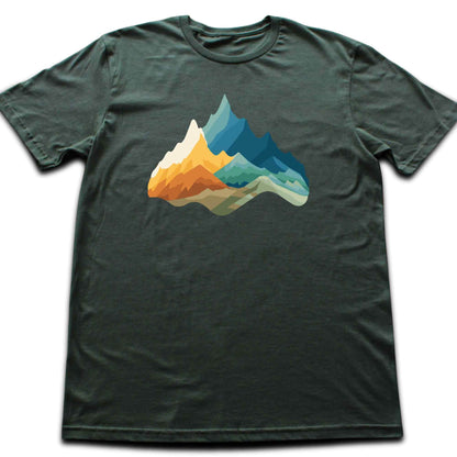 MountainsHill Colorfull T-shirt