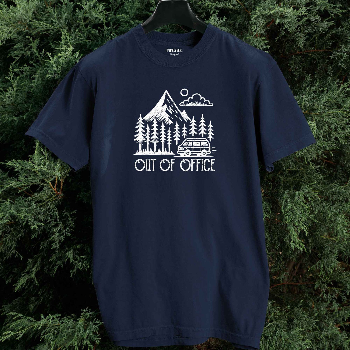 Out Of Office Van Landscape T-shirt