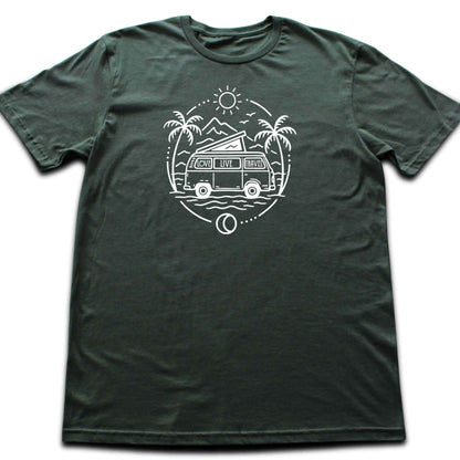 Live, Love, Travel Van T-shirt