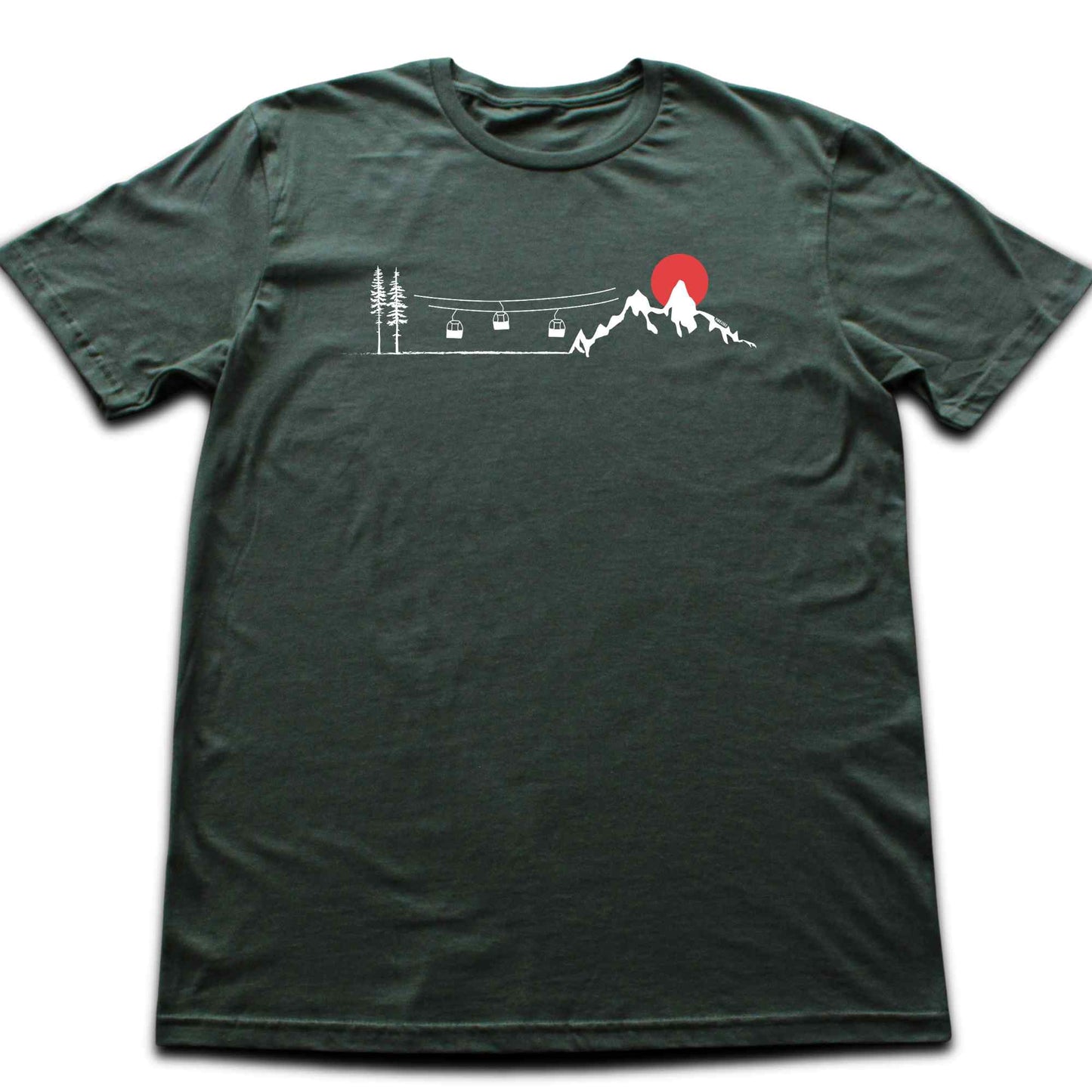 Telecabins Mountain T-shirt