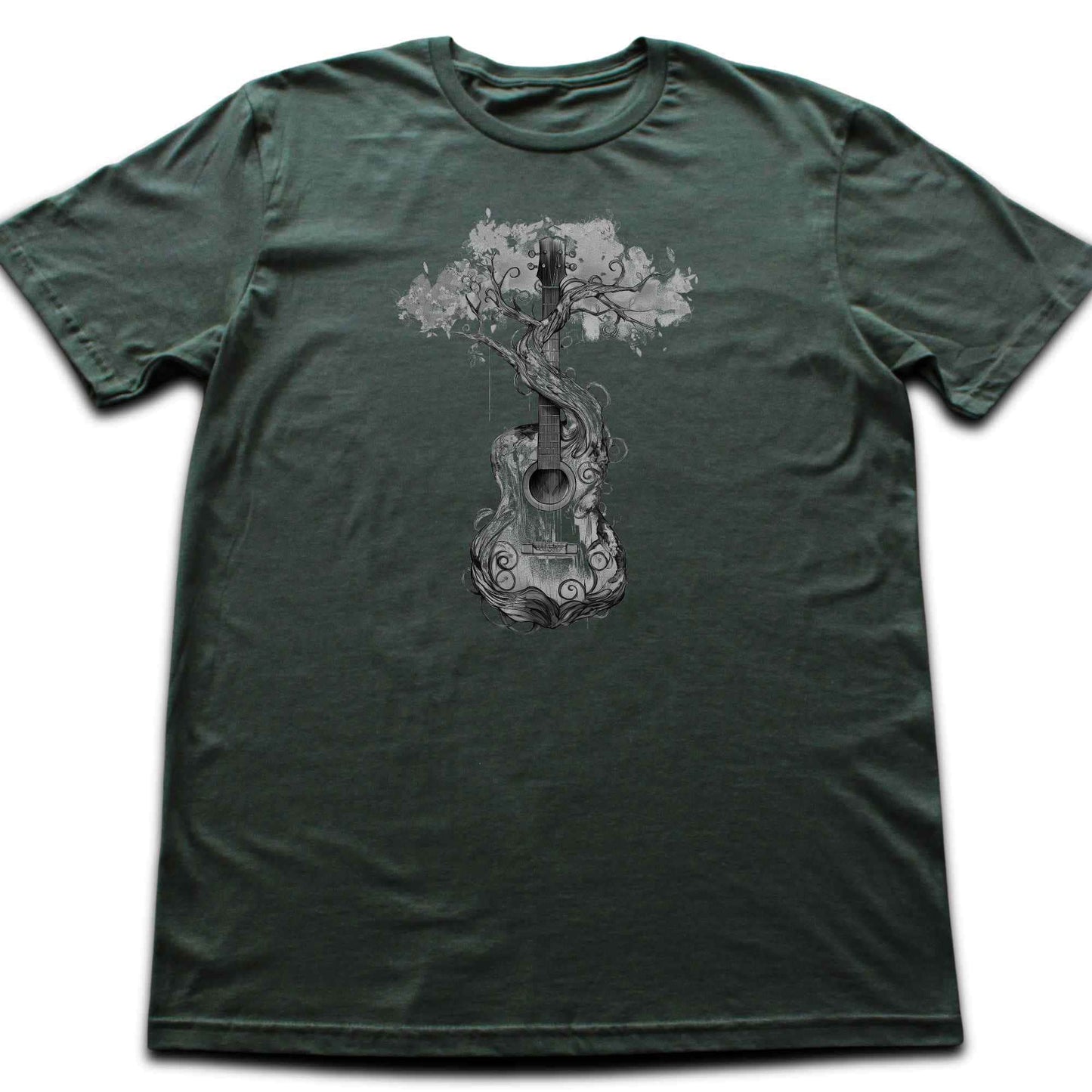 "Elemental Guitar" graphic T-shirt