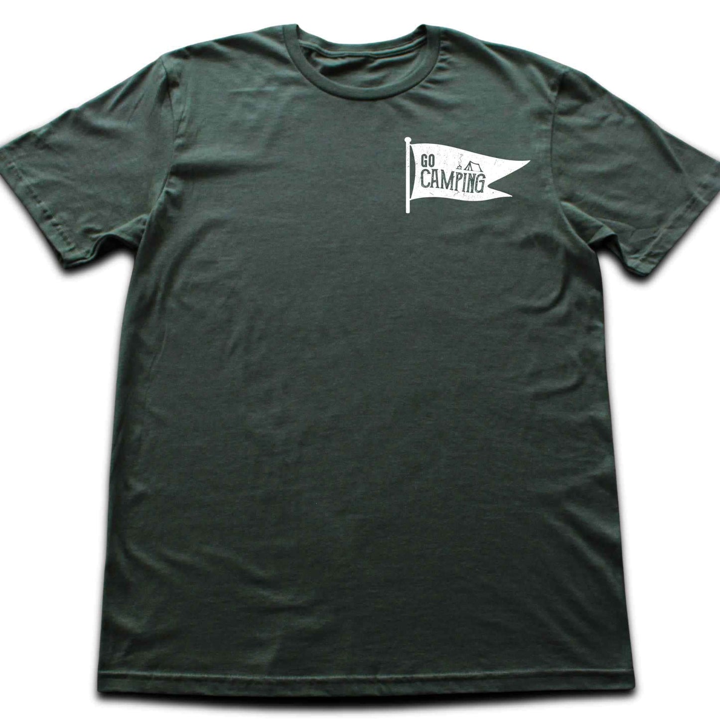 Go Camping Flag T-shirt