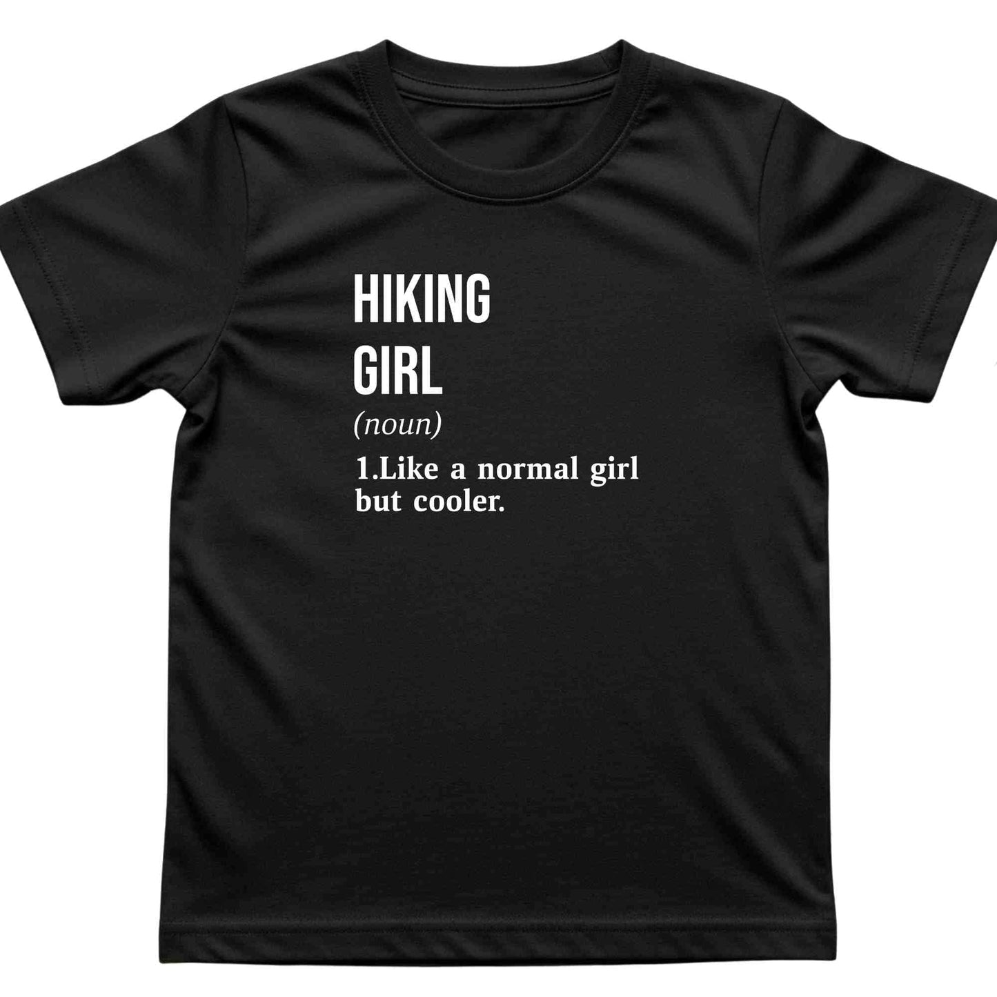 Hiking Girl Kids T-Shirt