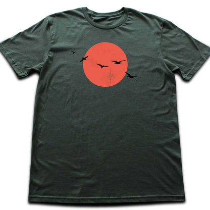 Sunset Birds T-shirt