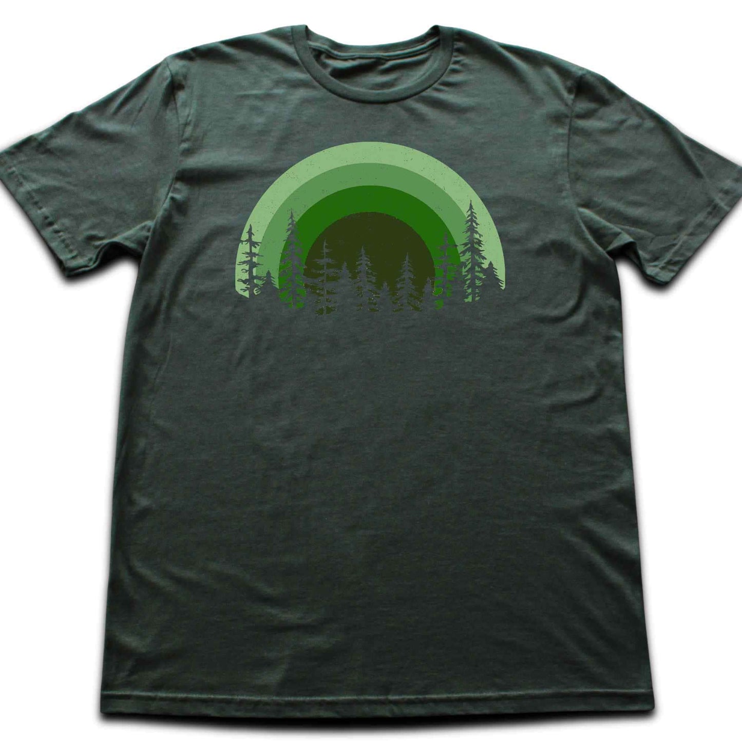 Green Forest landscape T-shirt