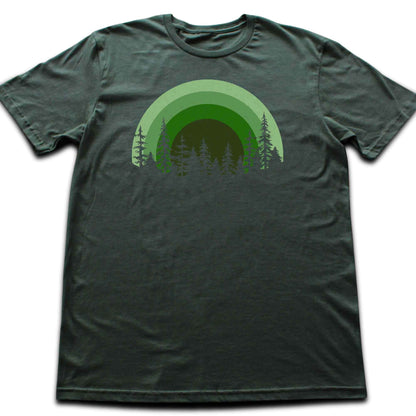 Green Forest landscape T-shirt