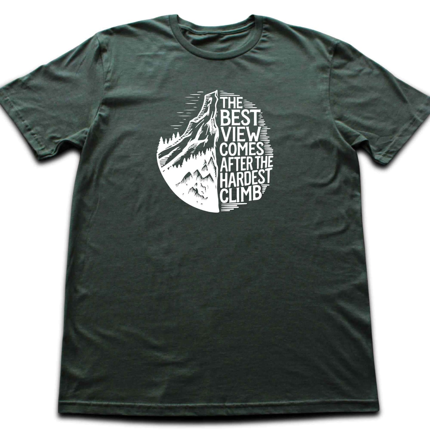 The Best view  graphic T-shirt