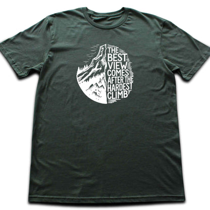 The Best view  graphic T-shirt