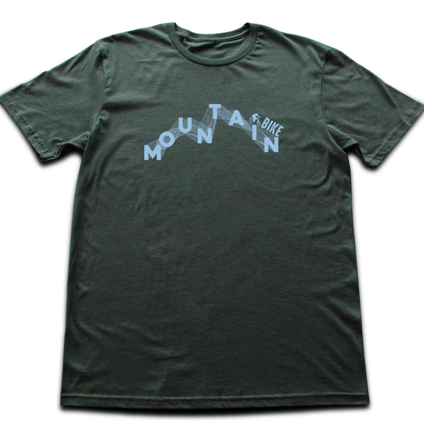 Abstract Mountain Bike T-shirt