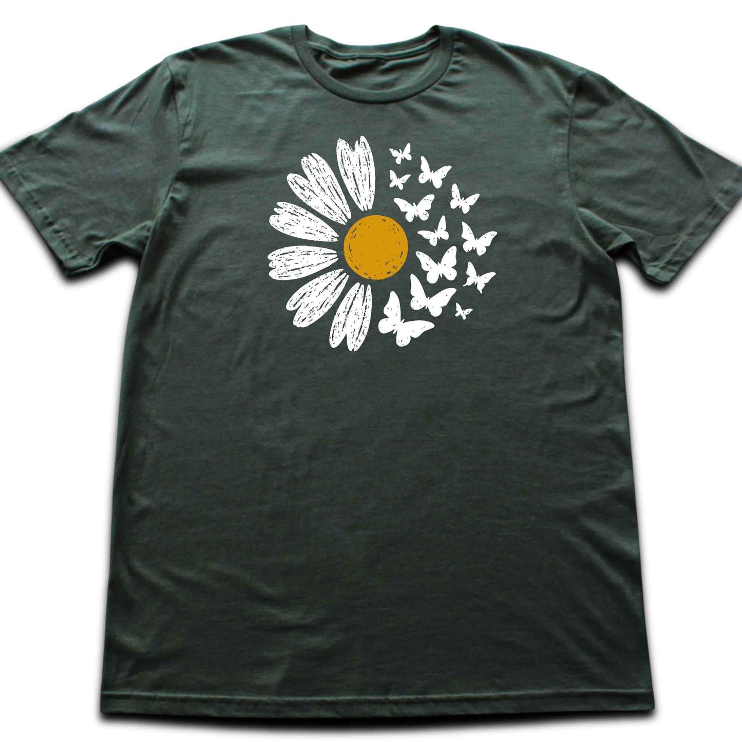 SunFlower And Butterflies T-shirt