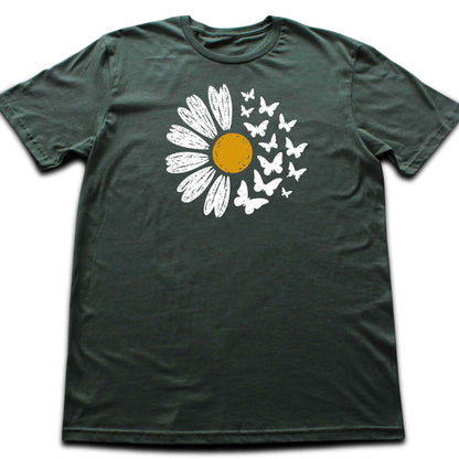 SunFlower And Butterflies T-shirt