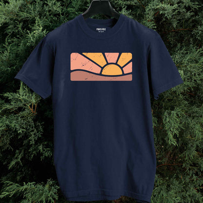 Abstract Sun Landscape T-shirt