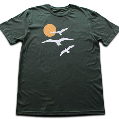Sea, Birds and Sun T-shirt
