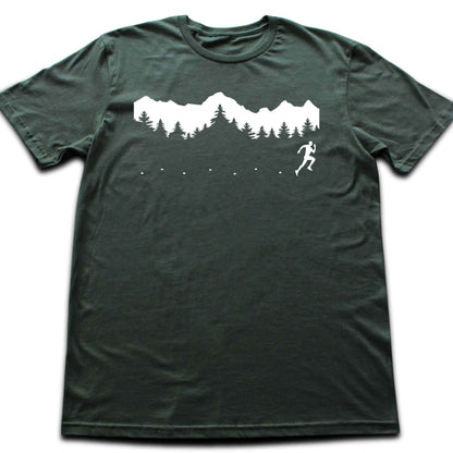 Running Man In the Nature T-shirt