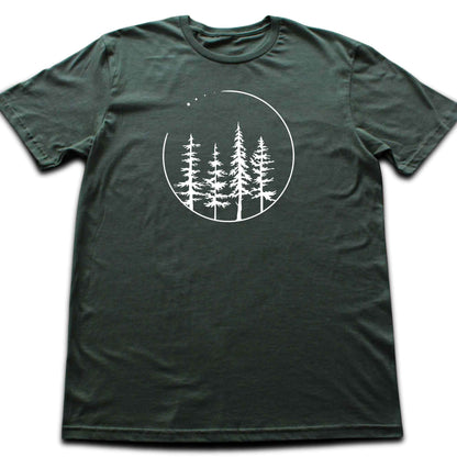 Simple Line Trees T-shirt