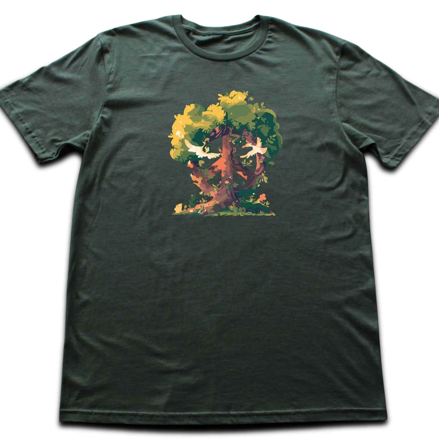 The Peace Tree Sign T-shirt