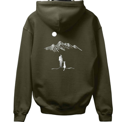 Hike With The Dog Back-Print Hoodie